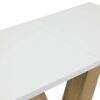 Esstisch Hamm weiß Eiche B/H/T: ca. 180x76x90 cm – Bild 5