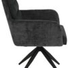 Armlehnstuhl Leandra, 2er-Set anthrazit Microfaser Webstoff B/H/T: ca. 63x92x69 cm – Bild 5