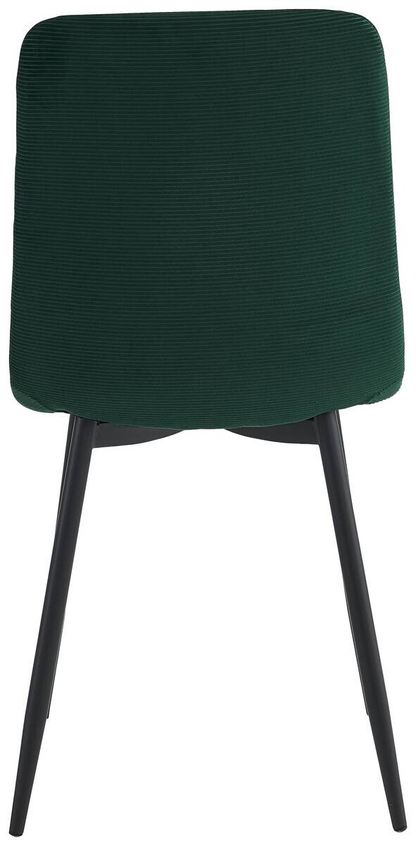 Stuhl Leipzig, 4er-Set moosgrün Microfaser B/H/T: ca. 44x92x54 cm – Bild 5
