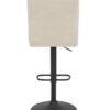 Barhocker Leni I, 2er-Set creme Microfaser B/H/T: ca. 44x124x57 cm Barhocker Leni I, 2er-Set creme Microfaser B/H/T: ca. 44x124x57 cm – Bild 3