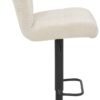 Barhocker Leni I, 2er-Set creme Microfaser B/H/T: ca. 44x124x57 cm Barhocker Leni I, 2er-Set creme Microfaser B/H/T: ca. 44x124x57 cm – Bild 4