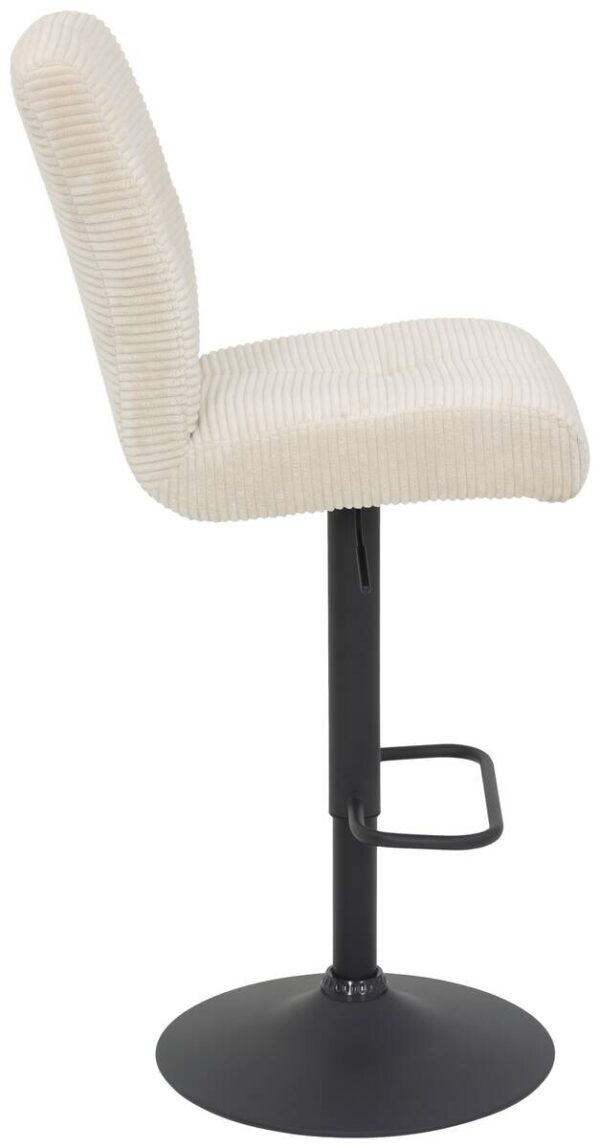 Barhocker Leni I, 2er-Set creme Microfaser B/H/T: ca. 44x124x57 cm Barhocker Leni I, 2er-Set creme Microfaser B/H/T: ca. 44x124x57 cm – Bild 4