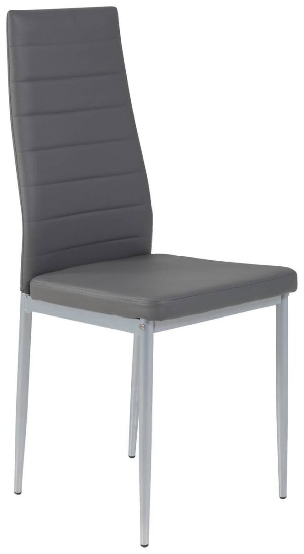 Essgruppe Lilo weiß Beton Holzwerkstoff B/H/T: ca. 138x76x80 cm – Bild 5