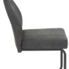 Schwingstuhl Linda II, 2er-Set anthrazit Metall Microfaser B/H/T: ca. 44x97x65 cm – Bild 5