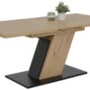 Essgruppe Luise Eiche anthrazit Holzwerkstoff B/H/T: ca. 180x76x90 cm – Bild 4