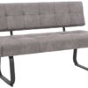 Essgruppe Luise grau Eiche Microfaser B/H/T: ca. 180x76x90 cm – Bild 2