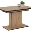 Essgruppe Luise II Eiche anthrazit Microfaser B/H/T: ca. 160x76x80 cm – Bild 4