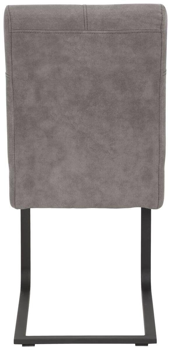 Essgruppe Luise II grau Microfaser B/H/T: ca. 160x76x80 cm – Bild 3