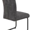 Schwingstuhl Rachel I, 2er-Set anthrazit Microfaser B/H/T: ca. 46x96x60 cm – Bild 5