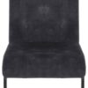 Schwingstuhl Riga, 2er-Set anthrazit Webstoff B/H/T: ca. 44x100x60 cm – Bild 4