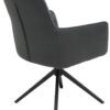 Sessel Udine, 2er-Set anthrazit Webstoff Microfaser B/H/T: ca. 62x90,5x66 cm Sessel Udine, 2er-Set anthrazit Webstoff Microfaser B/H/T: ca. 62x90,5x66 cm – Bild 2