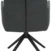 Sessel Udine, 2er-Set anthrazit Webstoff Microfaser B/H/T: ca. 62x90,5x66 cm Sessel Udine, 2er-Set anthrazit Webstoff Microfaser B/H/T: ca. 62x90,5x66 cm – Bild 4