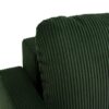 Ecksofa mit Bettfunktion und Bettkasten grün Microfaser B/H/T: ca. 227x92x146 cm – Bild 2