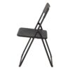 Klappstuhl Viva schwarz Kunststoff B/H/T: ca. 48,5x80x46 cm Klappstuhl Viva schwarz Kunststoff B/H/T: ca. 48,5x80x46 cm – Bild 2