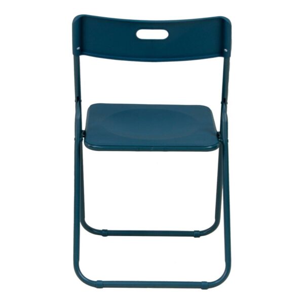 Klappstuhl Viva blau Kunststoff B/H/T: ca. 84,5x80x46 cm – Bild 5