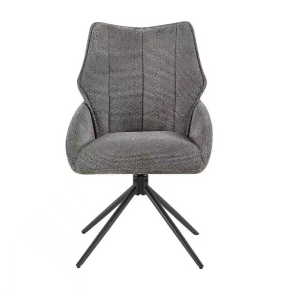 Drehstuhl Cali anthrazit Webstoff B/T: ca. 57x61 cm – Bild 2