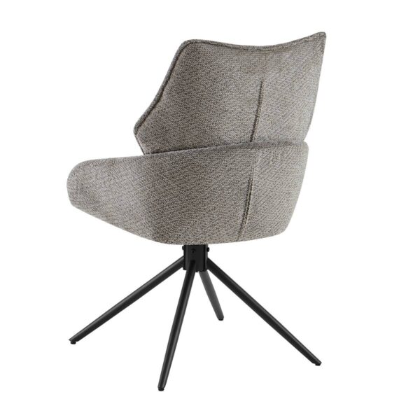 Drehstuhl Cali anthrazit Webstoff B/T: ca. 57x61 cm – Bild 3