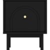 Nachtkonsole MAZOMA schwarz gold Optik B/H/T: ca. 41,5x53,5x39 cm – Bild 2