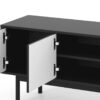 Lowboard MAZOMA schwarz gold Optik B/H/T: ca. 154x53,5x39 cm – Bild 4
