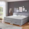 Familienboxbett Korfu silber Liegefläche B/L: ca. 240x200 cm – Bild 4