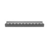 Wandregal Sensation grau Metall B/H/T: ca. 48x5x9,1 cm – Bild 2