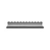 Wandregal Sensation grau Metall B/H/T: ca. 48x5x9,1 cm – Bild 3