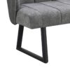 Eckbank Sven grau B/H/T: ca. 187x81,5x155 cm – Bild 3