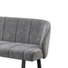 Eckbank Sven grau B/H/T: ca. 187x81,5x155 cm – Bild 5