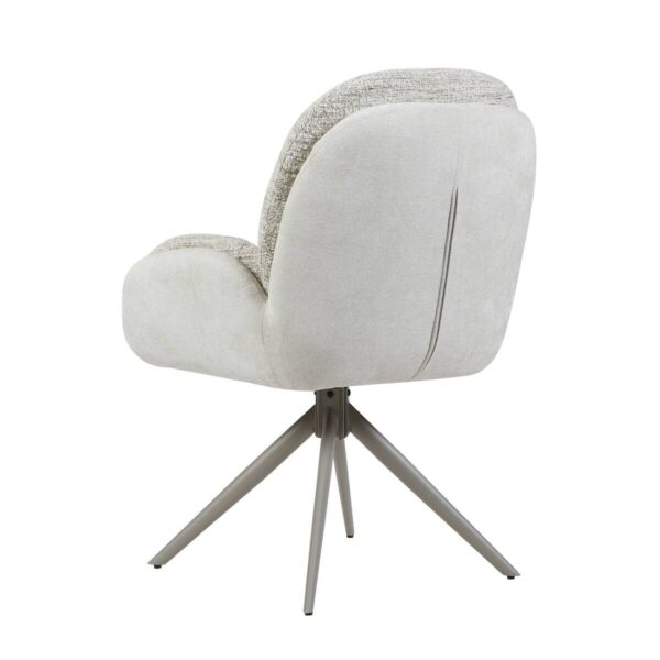 Armlehnstuhl Davina beige Microfaser B/H/T: ca. 64x92,5x48 cm Armlehnstuhl Davina beige Microfaser B/H/T: ca. 64x92,5x48 cm – Bild 3