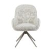 Armlehnstuhl Davina beige Microfaser B/H/T: ca. 64x92,5x48 cm Armlehnstuhl Davina beige Microfaser B/H/T: ca. 64x92,5x48 cm – Bild 4