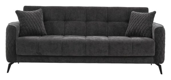 Sofa 3-2-1 Lendor grau Webstoff – Bild 2