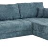 Ecksofa mit Bettfunktion und Bettkasten dunkelblau Microfaser B/H/T: ca. 252x89x195 cm Ecksofa mit Bettfunktion und Bettkasten dunkelblau Microfaser B/H/T: ca. 252x89x195 cm – Bild 3