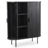 Kommode SELVA schwarz B/H/T: ca. 100x118x40 cm – Bild 2