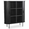 Kommode SELVA schwarz B/H/T: ca. 100x118x40 cm – Bild 3