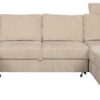 Wohnlandschaft Sara U beige Microfaser B/H/T: ca. 333x87x189 cm – Bild 2