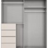 Schwebetürenschrank Bali Kaschmir B/H/T: ca. 180x208x64 cm – Bild 2