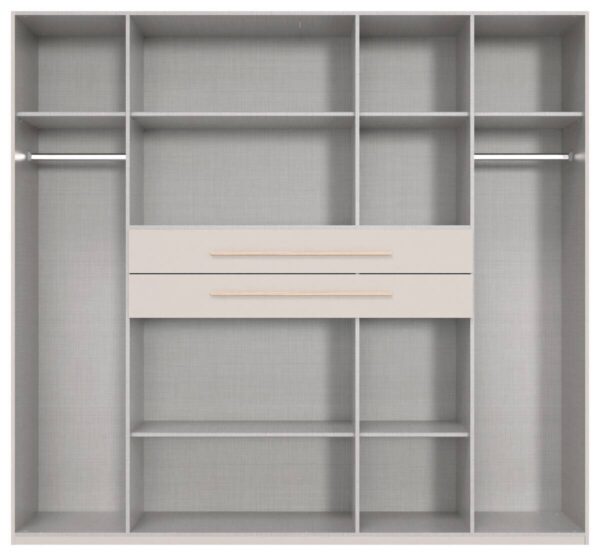 Kleiderschrank Digit Kaschmir B/H/T: ca. 225x208x65 cm – Bild 2