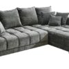 Ecksofa anthrazit Microfaser B/H/T: ca. 300x86x215 cm – Bild 2