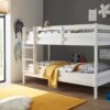Etagenbett Casper kiefer weiß Liegefläche B/L: ca. 90x200 cm – Bild 5