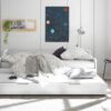 Funktionsbett Jesse kiefer weiß Liegefläche B/L: ca. 90x200 cm – Bild 2