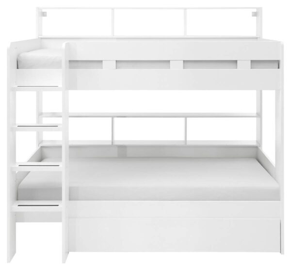 Etagenbett Jusa weiß Liegefläche B/L: ca. 90x200 cm – Bild 2