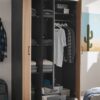 Kleiderschrank Laurie Graphit B/H/T: ca. 120x196x54 cm – Bild 4