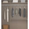Kleiderschrank Joel Alpinweiß B/H/T: ca. 136x197x54 cm – Bild 5