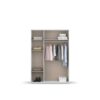 Kleiderschrank Nabila Alpinweiß B/H/T: ca. 140x194x53 cm Kleiderschrank Nabila Alpinweiß B/H/T: ca. 140x194x53 cm – Bild 5