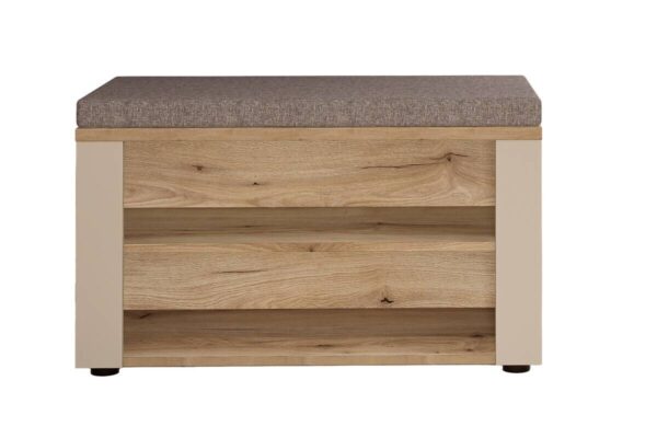 Sitzbank Fargo Eiche Cashmere B/H/T: ca. 80x48x38 cm – Bild 2