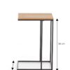 Couchtisch schwarz Artisan Nachbildung B/H/T: ca. 30x58x40 cm – Bild 2