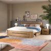 Schlafzimmer CANU, Set basaltgrau Artisan Nachbildung B/H/T: ca. 284x87x205 cm – Bild 2