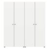 Kleiderschrank DARWIN weiß B/H/T: ca. 160x176x51 cm – Bild 5