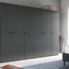 Kleiderschrank DARWIN anthrazit B/H/T: ca. 240x176x51 cm – Bild 2