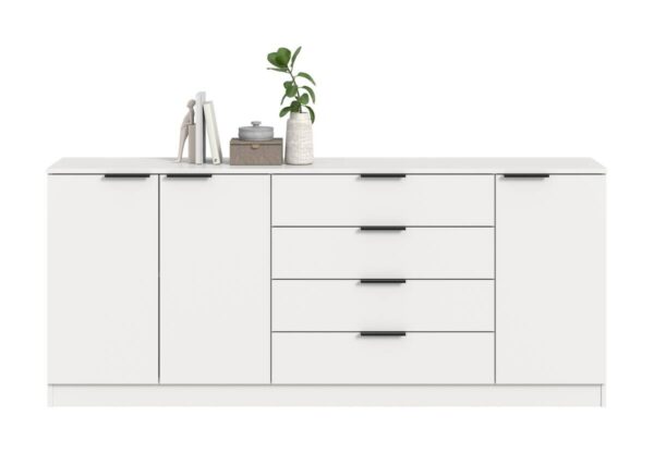 Kommode KOPENHAGEN weiß B/H/T: ca. 185x80x35 cm – Bild 4